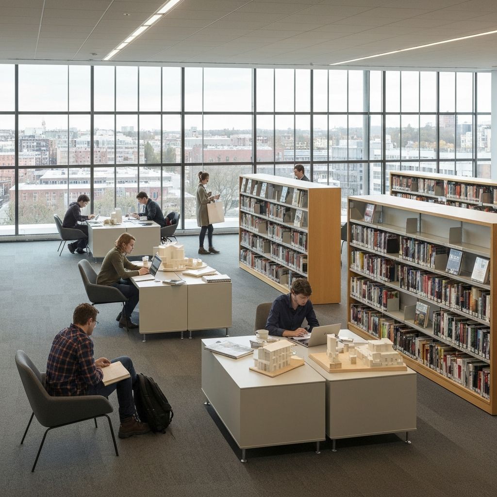 University library interior